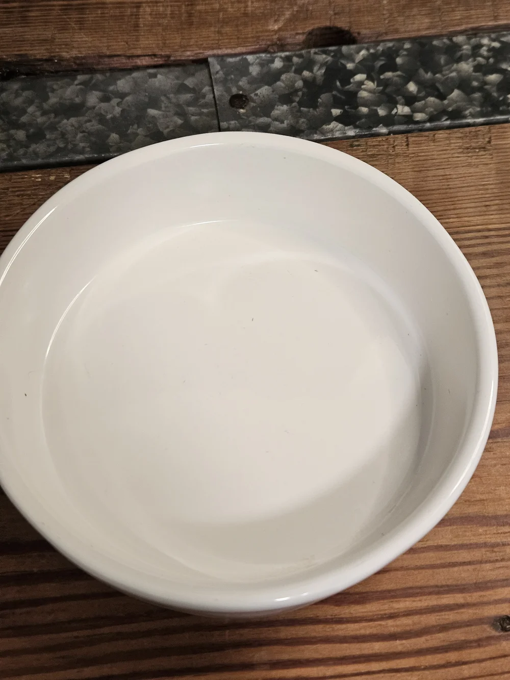 Rae Dunn MEOW Ceramic Cat Bowl in White